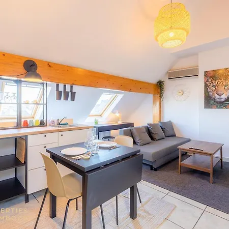 Apartment Stylish In Vibrant Bonnevoie
