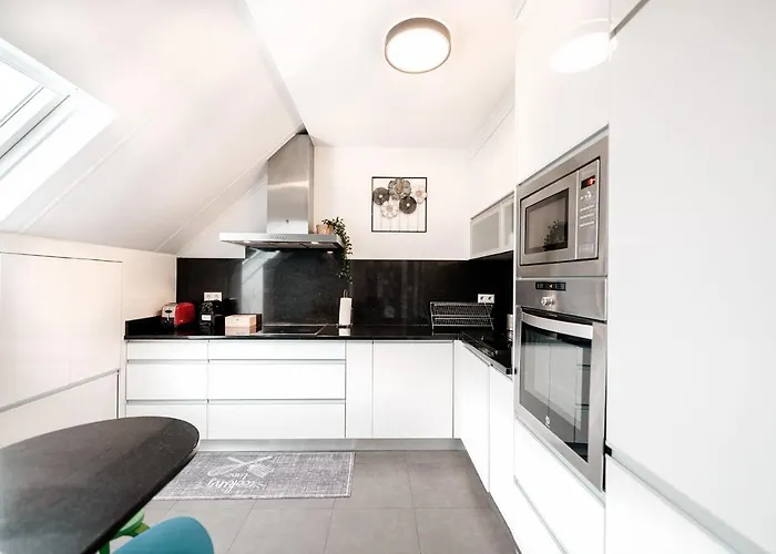 Apartment Stylish In Vibrant Bonnevoie